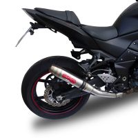 Egzoz ile uyumlu Kawasaki Z 750 - R 2007-2014, Deeptone Inox, Egzoz yasal, onaylı, çıkarılabilir db killer ve bağlantı borulu susturucu 