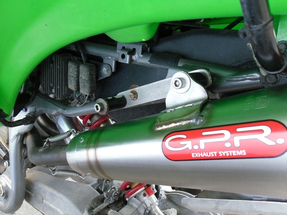 Egzoz ile uyumlu Kawasaki Kfx 700 2004-2011, Powercone Evo, Homologe sistem Tam hat, susturucular artı toplayıcı 
