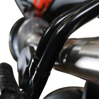 Egzoz ile uyumlu Ktm Duke 250 2017-2020, Deeptone Inox, Yarış Sistemi Susturucu ve özel bağlantı borusu 