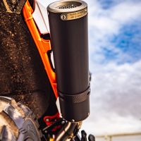 Egzoz ile uyumlu Husqvarna Norden 901 2022-2024, M3 Black Titanium, Egzoz yasal, onaylı, çıkarılabilir db killer ve bağlantı borulu susturucu 