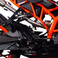 Egzoz ile uyumlu Ktm Rc 125 2014-2016, Albus Ceramic, Egzoz yasal, onaylı, çıkarılabilir db killer ve bağlantı borulu susturucu 