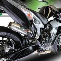 Egzoz ile uyumlu Ktm Duke 790 2017-2020, Deeptone Inox, Egzoz yasal, onaylı, çıkarılabilir db killer ve bağlantı borulu susturucu 