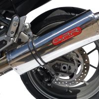 Egzoz ile uyumlu Aprilia Mana 850 Gt 2007-2016, Trioval, Homologe sistem Susturucu artı yarı tam kollektör 