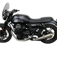 Egzoz ile uyumlu Moto Guzzi V7 III Special-Stone-Carbon 2017-2018, Powercone Evo, Yarış Sistemi Tam hat, susturucu artı toplayıcı 