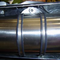 Egzoz ile uyumlu Yamaha MT-01 2005-2011, Inox Tondo, Homologe sistem Double Susturucu ve özel bağlantı borusu 