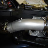 Egzoz ile uyumlu Yamaha MT-01 2005-2011, Inox Tondo, Homologe sistem Double Susturucu ve özel bağlantı borusu 