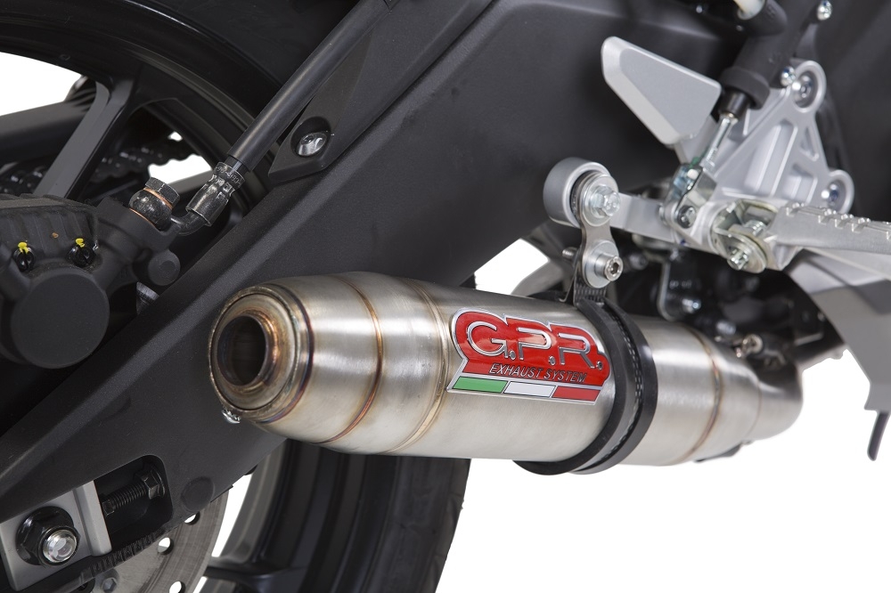 Egzoz ile uyumlu Yamaha Mt 125 2017-2019, Deeptone Inox, Onaylı egzoz, bağlantı borusu ve çıkarılabilir db öldürücü dahil Avrupa DIŞI pazarlar için yasal 