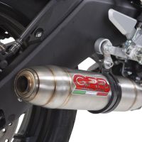 Egzoz ile uyumlu Yamaha Mt 125 2017-2019, Deeptone Inox, Onaylı egzoz, bağlantı borusu ve çıkarılabilir db öldürücü dahil Avrupa DIŞI pazarlar için yasal 