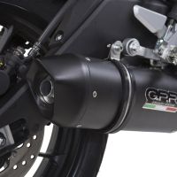 Egzoz ile uyumlu Yamaha Mt 125 2017-2019, Furore Nero, Yalnızca gürültü için onaylanan sistem, AB dışındaki pazarlar için geçerlidir Tam hat, susturucu artı toplayıcı 