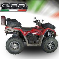 Egzoz ile uyumlu Can Am Outlander 330 2005-2011, Deeptone Atv, Onaylanmış ve yasal, çıkarılabilir db öldürücü dahil tam sistem egzozu 