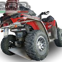 Egzoz ile uyumlu Can Am Outlander 330 2005-2011, Deeptone Atv, Onaylanmış ve yasal, çıkarılabilir db öldürücü dahil tam sistem egzozu 