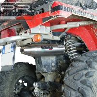 Egzoz ile uyumlu Can Am Outlander 330 2005-2011, Deeptone Atv, Onaylanmış ve yasal, çıkarılabilir db öldürücü dahil tam sistem egzozu 