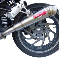 Egzoz ile uyumlu Bmw R 1200 R 2011-2014, Powercone Evo, Egzoz yasal, onaylı, çıkarılabilir db killer ve bağlantı borulu susturucu 