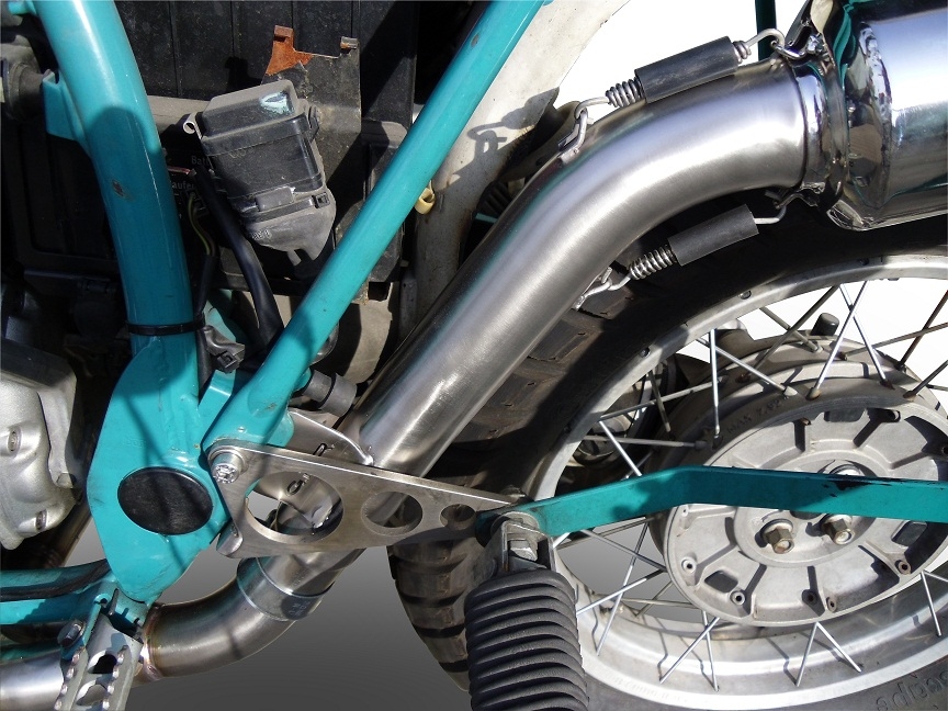 Egzoz ile uyumlu Bmw R 100 Gs 1987-1996, Decatalizzatore, Yarış Sistemi Katalizörü ortadan kaldırmak için boru sistemir 