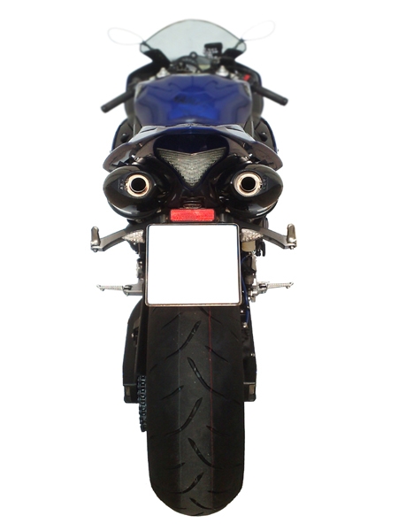 Exhaust compatible with Yamaha Yzf 1000 R1 2009-2014, Furore Nero, Dual Homologated legal slip-on exhaust including removable db killers and link pipes 