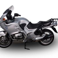 Egzoz ile uyumlu Bmw R 1150 Rt 2000-2006, Furore Nero, Egzoz yasal, onaylı, çıkarılabilir db killer ve bağlantı borulu susturucu 
