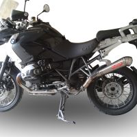 Egzoz ile uyumlu Bmw R 1200 Gs -Adventure 2005-2009, Powercone Evo, Egzoz yasal, onaylı, çıkarılabilir db killer ve bağlantı borulu susturucu 