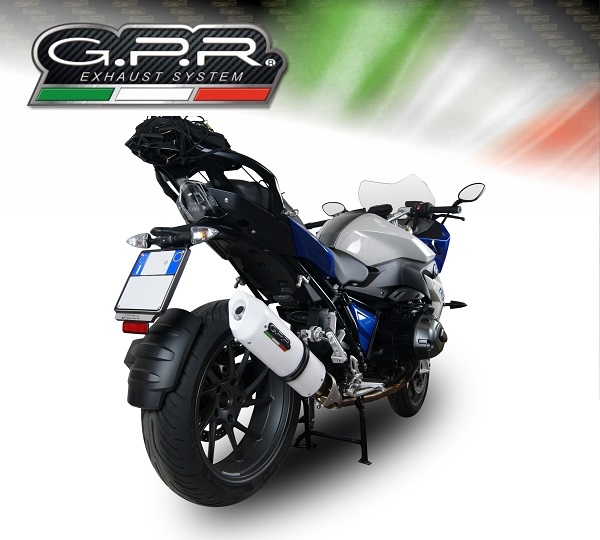 Egzoz ile uyumlu Bmw R 1200 Rs Lc 2017-2019, Albus Evo4, Egzoz yasal, onaylı, çıkarılabilir db killer ve bağlantı borulu susturucu 