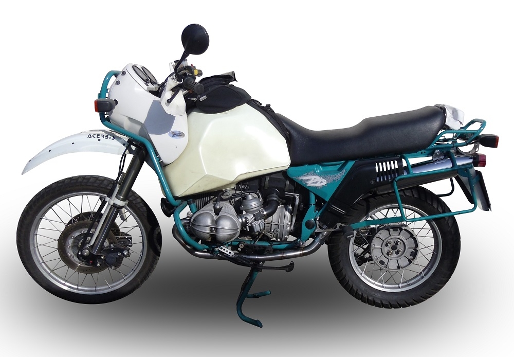 Egzoz ile uyumlu Bmw R 80 Gs 1980-1987, Vintacone, Egzoz yasal, onaylı, çıkarılabilir db killer ve bağlantı borulu susturucu 