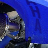 Egzoz ile uyumlu Yamaha Raptor 660 2000-2005, Deeptone Atv, Onaylanmış ve yasal, çıkarılabilir db öldürücü dahil tam sistem egzozu 