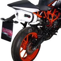 Egzoz ile uyumlu Ktm Rc 125 2014-2016, Albus Ceramic, Egzoz yasal, onaylı, çıkarılabilir db killer ve bağlantı borulu susturucu 