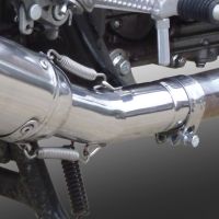 Egzoz ile uyumlu Royal Enfield Continental GT 535 2014-2016, Vintacone, Yarış Sistemi Susturucu ve özel bağlantı borusu 