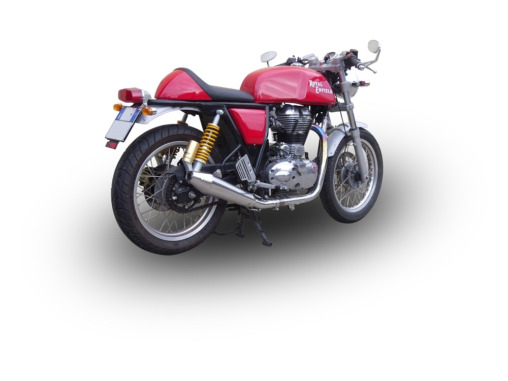 Egzoz ile uyumlu Royal Enfield Continental GT 535 2014-2016, Vintacone, Yarış Sistemi Susturucu ve özel bağlantı borusu 