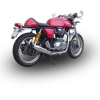 Egzoz ile uyumlu Royal Enfield Continental GT 535 2014-2016, Vintacone, Yarış Sistemi Susturucu ve özel bağlantı borusu 