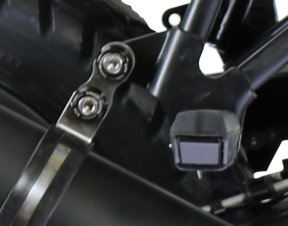 Egzoz ile uyumlu Royal Enfield Himalayan 410 Diam.36mm 2017-2020, Albus Ceramic, Yalnızca gürültü için onaylanan sistem, AB dışındaki pazarlar için geçerlidir Susturucu ve özel bağlantı borusu 