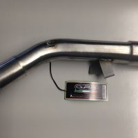 Exhaust compatible with Bmw R 1200 St -Rt 2003-2008, Trioval, Homologated legal slip-on exhaust including removable db killer and link pipe 