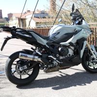 Egzoz ile uyumlu Bmw S 1000 XR -M 2020-2025, M3 Inox , Egzoz yasal, onaylı, çıkarılabilir db killer ve bağlantı borulu susturucu 
