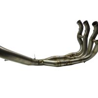 Exhaust compatible with Bmw S 1000 RR -M 2010-2014, M3 Titanium Natural, Homologated legal full system exhaust, including removable db killer 