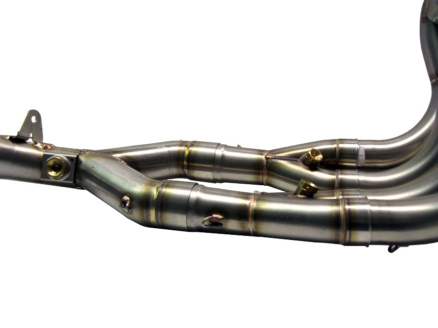 Exhaust compatible with Bmw S 1000 RR -M 2010-2014, M3 Titanium Natural, Homologated legal full system exhaust, including removable db killer 