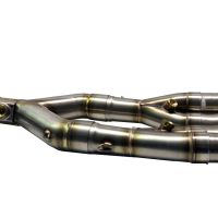 Exhaust compatible with Bmw S 1000 RR -M 2010-2014, M3 Titanium Natural, Homologated legal full system exhaust, including removable db killer 