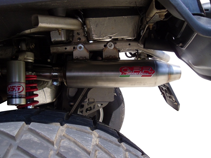 Egzoz ile uyumlu Can Am Outlander 850 2016-2023, Deeptone Atv, Egzoz yasal, onaylı, çıkarılabilir db killer ve bağlantı borulu susturucu 