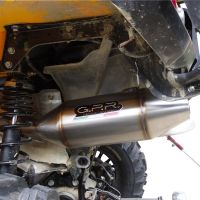 Egzoz ile uyumlu Can Am Outlander 500 Max 2013-2015, Deeptone Atv, Egzoz yasal, onaylı, çıkarılabilir db killer ve bağlantı borulu susturucu 