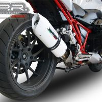 Egzoz ile uyumlu Bmw R 1200 R 2015 Lc 2017-2019, Albus Evo4, Egzoz yasal, onaylı, çıkarılabilir db killer ve bağlantı borulu susturucu 