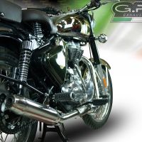 Egzoz ile uyumlu Royal Enfield Continental GT 535 2014-2016, Deeptone Inox, Yarış Sistemi Susturucu ve özel bağlantı borusu 