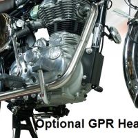 Egzoz ile uyumlu Royal Enfield Classic - Bullet Efi 500 2009-2016, Decatalizzatore, Yarış Sistemi Katalizörü ortadan kaldırmak için boru sistemir 