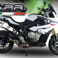 Egzoz ile uyumlu Bmw S 1000 XR -M 2017-2019, Furore Evo4 Nero, Egzoz yasal, onaylı, çıkarılabilir db killer ve bağlantı borulu susturucu 