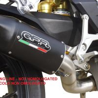 Egzoz ile uyumlu Mv Agusta Brutale 800 2017-2020, Furore Evo4 Nero, Onaylı egzoz, bağlantı borusu ve çıkarılabilir db öldürücü dahil Avrupa DIŞI pazarlar için yasal 