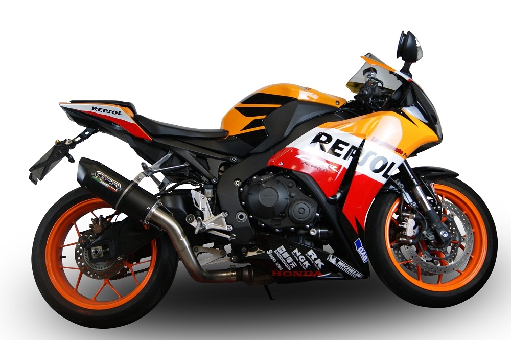 Egzoz ile uyumlu Honda Cbr 1000 Rr 2014-2016, Furore Poppy, Egzoz yasal, onaylı, çıkarılabilir db killer ve bağlantı borulu susturucu 