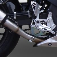 Egzoz ile uyumlu Honda Cbr 500 R 2017-2018, Albus Evo4, Egzoz yasal, onaylı, çıkarılabilir db killer ve bağlantı borulu susturucu 