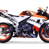 Egzoz ile uyumlu Honda Cbr 600 Rr 2003-2004, Tiburon Titanium, Egzoz yasal, onaylı, çıkarılabilir db killer ve bağlantı borulu susturucu 
