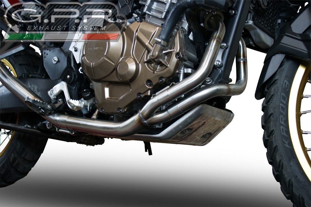 Egzoz ile uyumlu Honda Crf 1000 L Africa Twin 2018-2020, Decatalizzatore, Yarış Sistemi Katalizörü ortadan kaldırmak için boru sistemir 