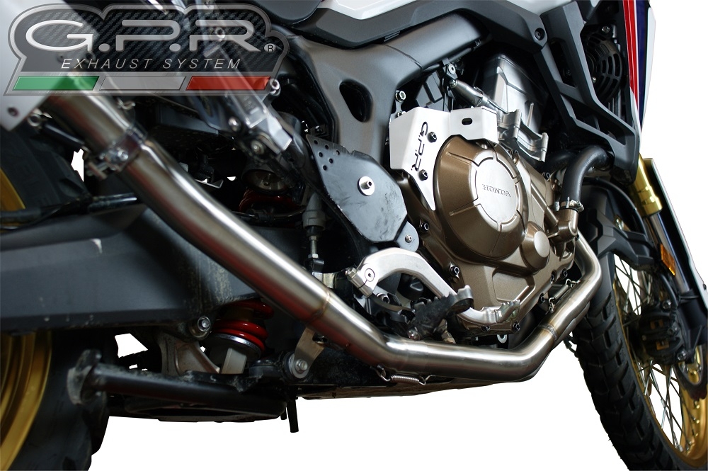 Egzoz ile uyumlu Honda Crf 1000 L Africa Twin 2018-2020, Decatalizzatore, Yarış Sistemi Katalizörü ortadan kaldırmak için boru sistemir 