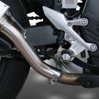 Egzoz ile uyumlu Honda Cb 500 F 2021-2025, Albus Evo4, Egzoz yasal, onaylı, çıkarılabilir db killer ve bağlantı borulu susturucu 