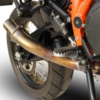 Egzoz ile uyumlu Ktm LC 8 Super Adventure 1290 - S - R - T 2017-2020, Decatalizzatore, Yarış Sistemi Katalizörü ortadan kaldırmak için boru sistemir 