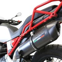 Egzoz ile uyumlu Moto Guzzi V85 TT 2019-2020, Furore Nero, Yarış Sistemi Susturucu ve özel bağlantı borusu 