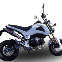 Egzoz ile uyumlu Honda Msx - Grom 125 2013-2017, Deeptone Inox, Yarış Sistemi Tam hat, susturucu artı toplayıcı 